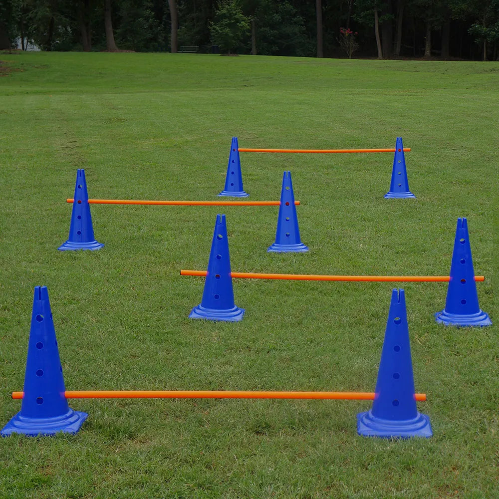 Dog Agility Hurdle Cone Set