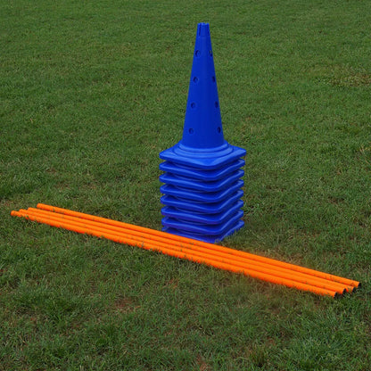 Dog Agility Hurdle Cone Set